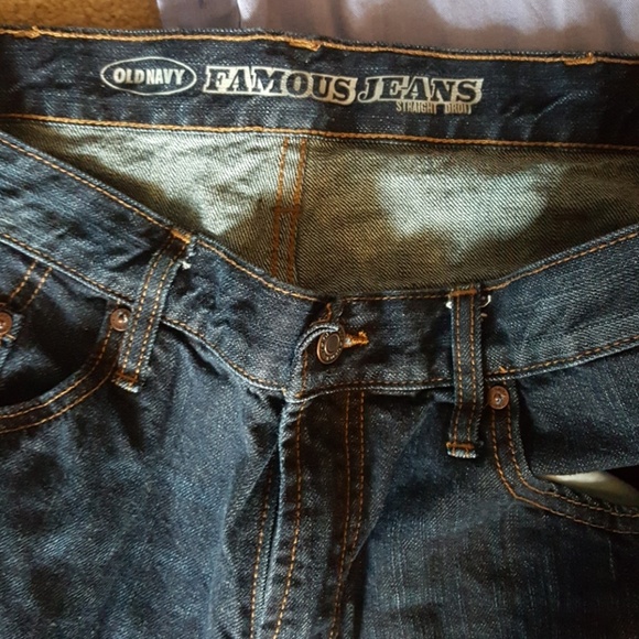 SOLD 🛑PRICE IS FIRM🛑Old Navy Straight Leg Jeans - Picture 4 of 6